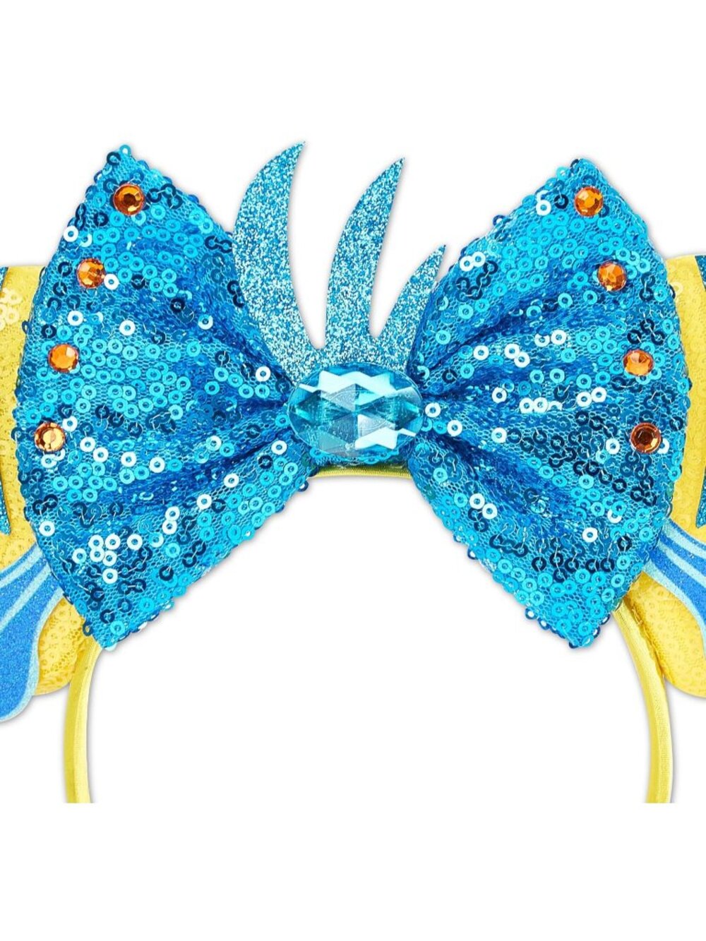 Women Blue Yellow Cartoon Mickey Mouse Costume Headband For Cosplay - Picture 5 of 7
